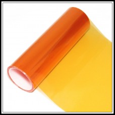Пленка для фар глянцевая (оранжевый)  